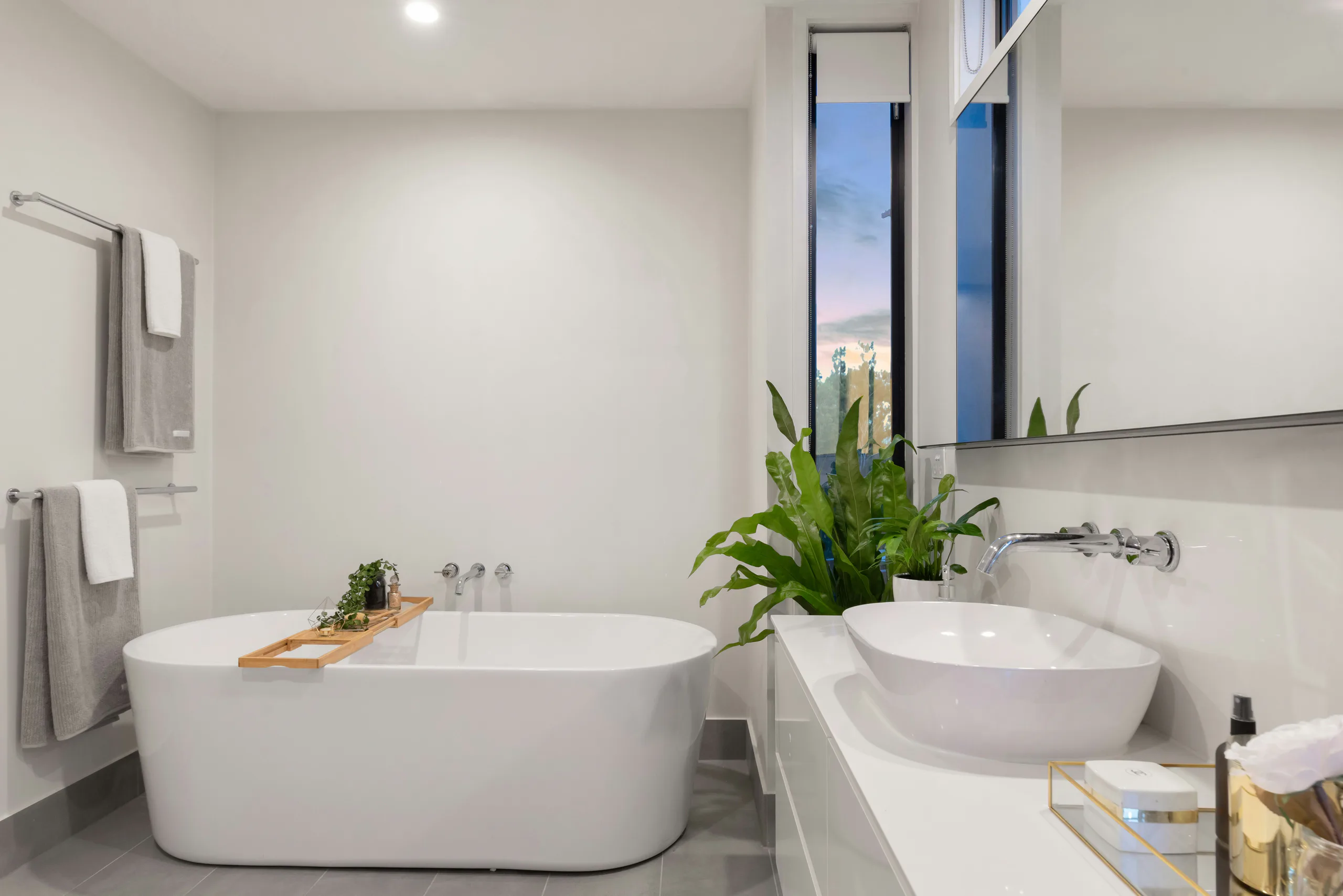 Renovated bathroom in Donnybrook, Dublin, family bathroom with bathtub