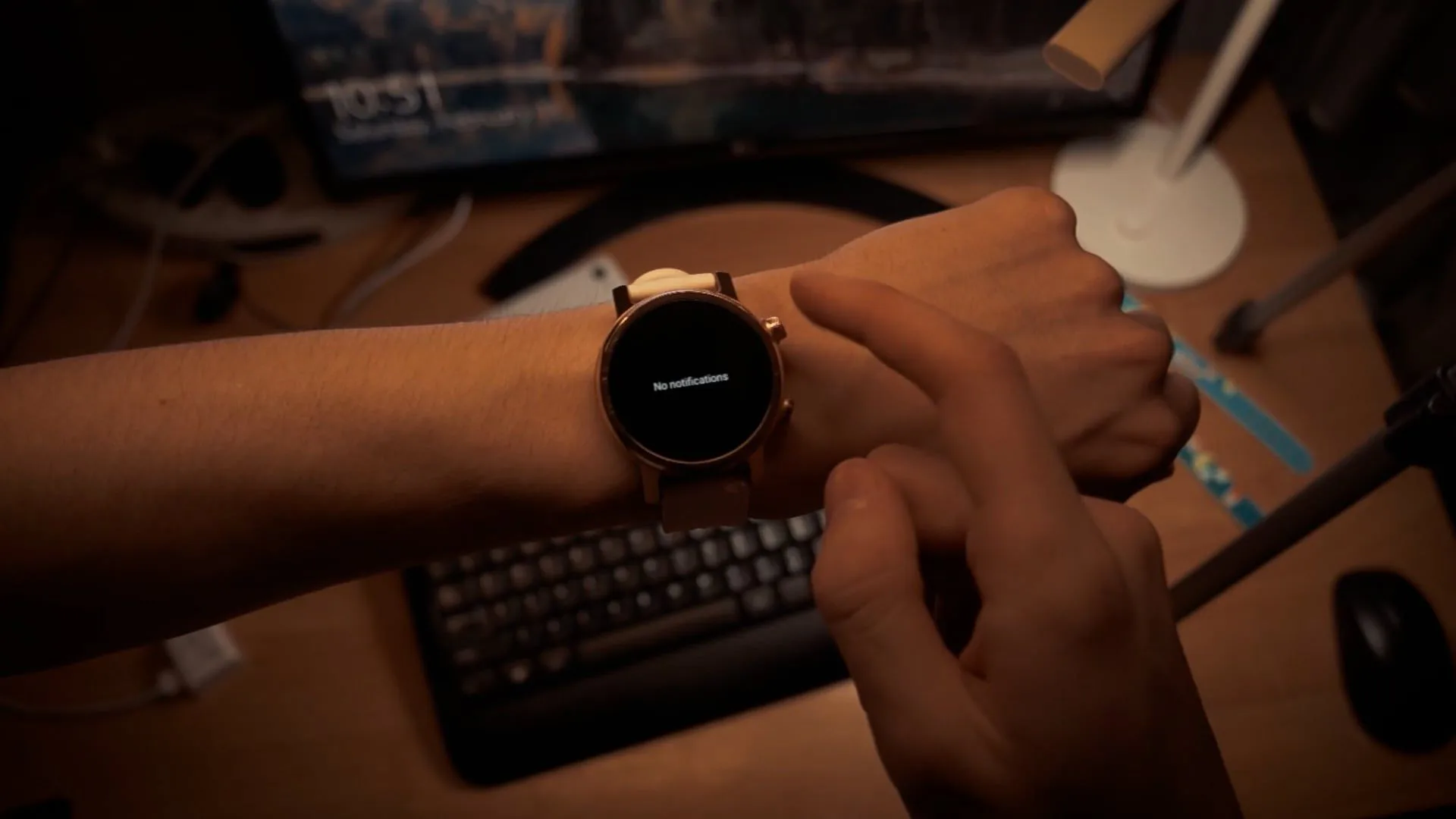 Smartwatch used for health monitoring