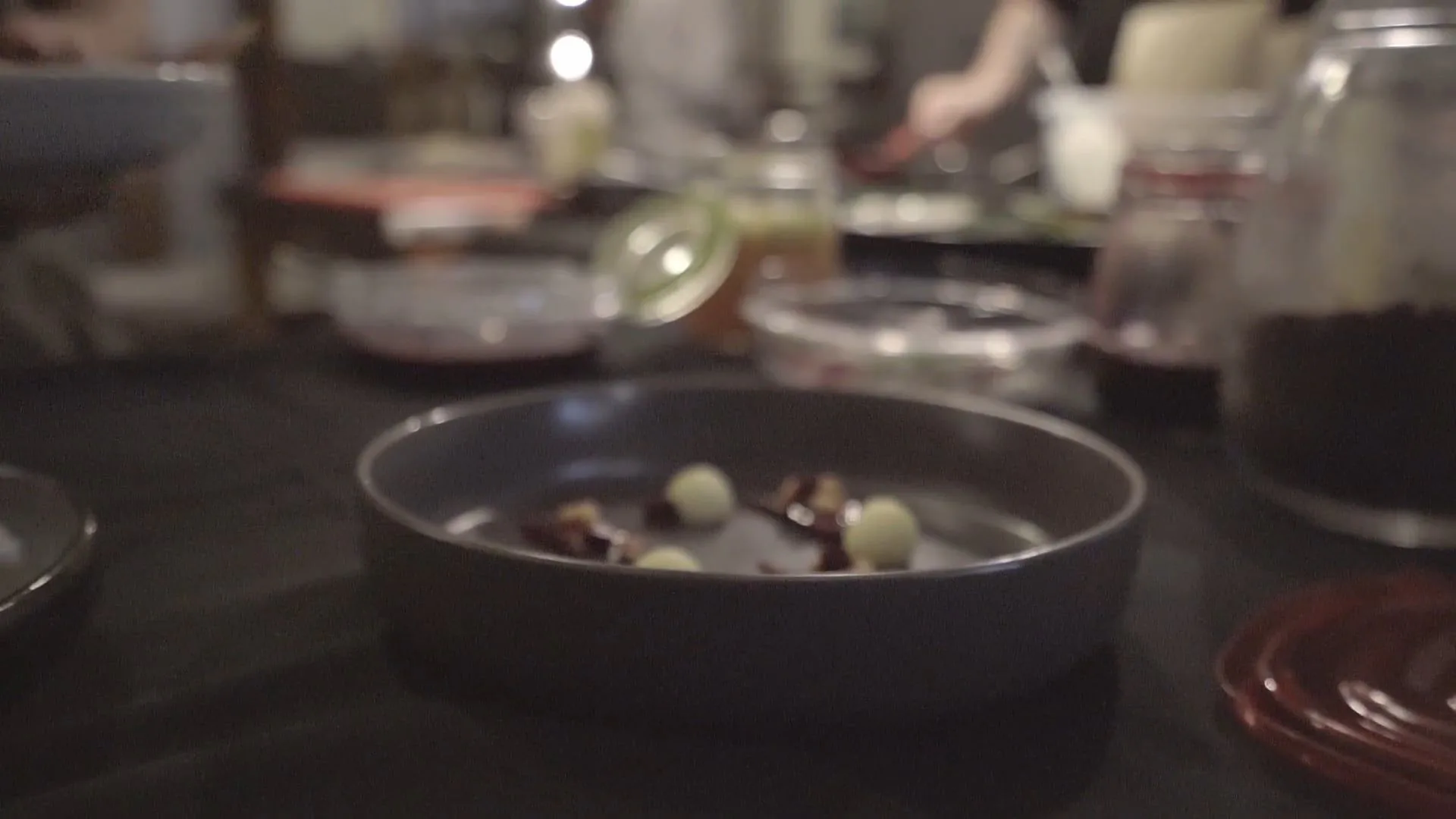 Postre artesanal preparado por un chef
