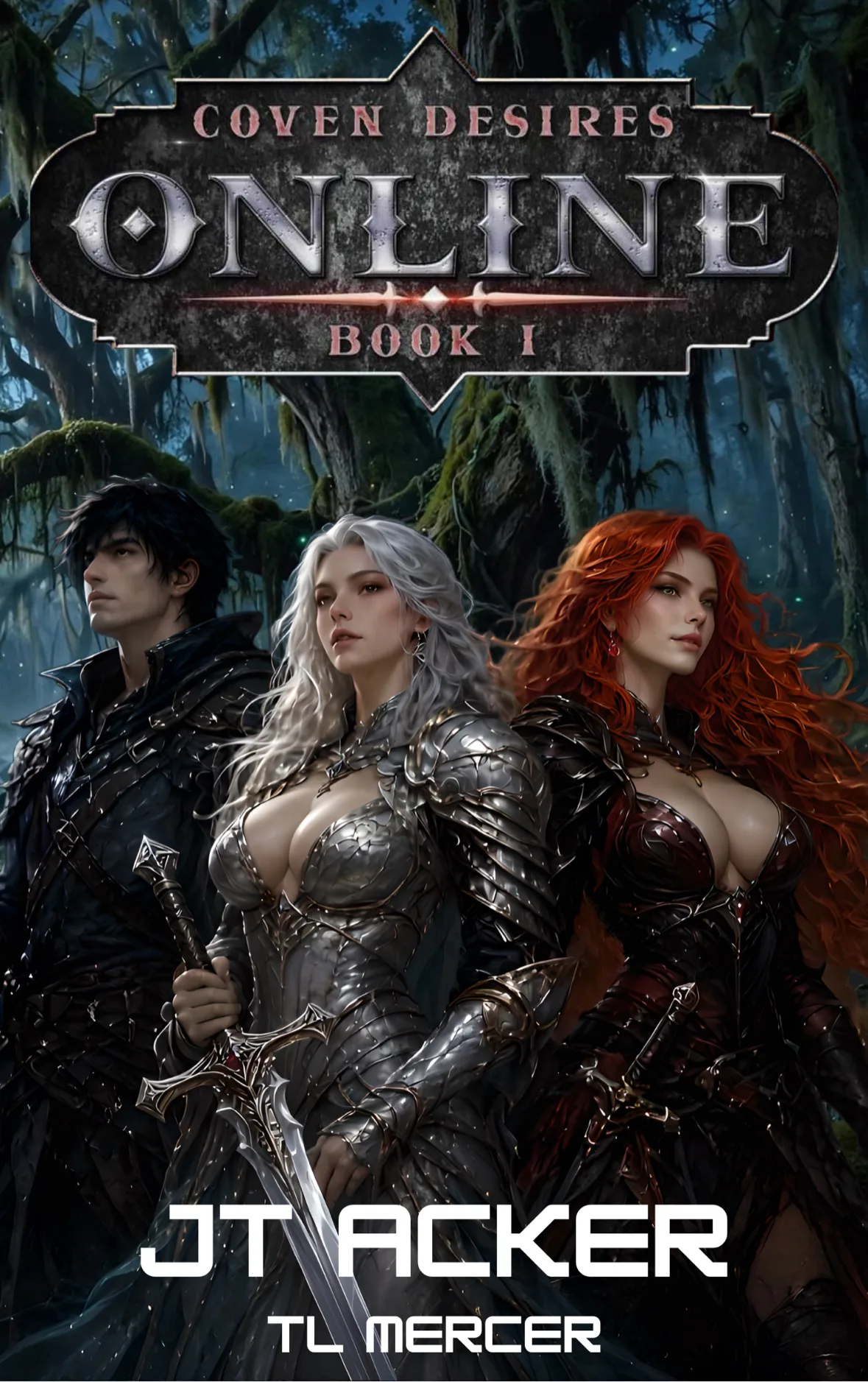Coven Desires Book 1 cover — New Moonlit edition by J.T. Acker