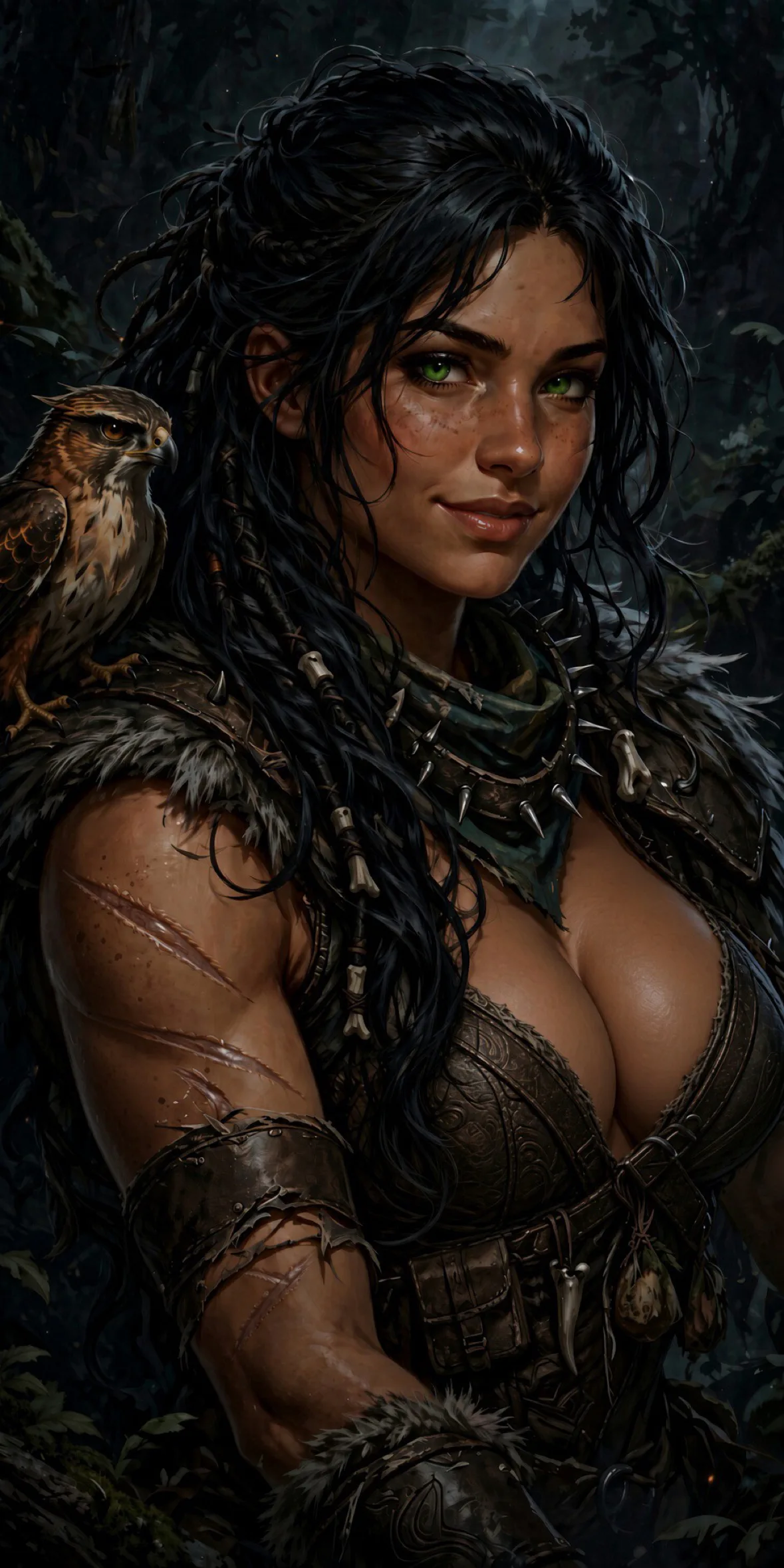 Seffira Picket — knives-out fighter of the Coven Desires Saga