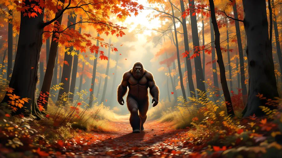 Bigfoot Portrait Close-Up Wallpaper