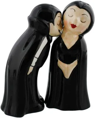 Vampire Salt & Pepper Shakers