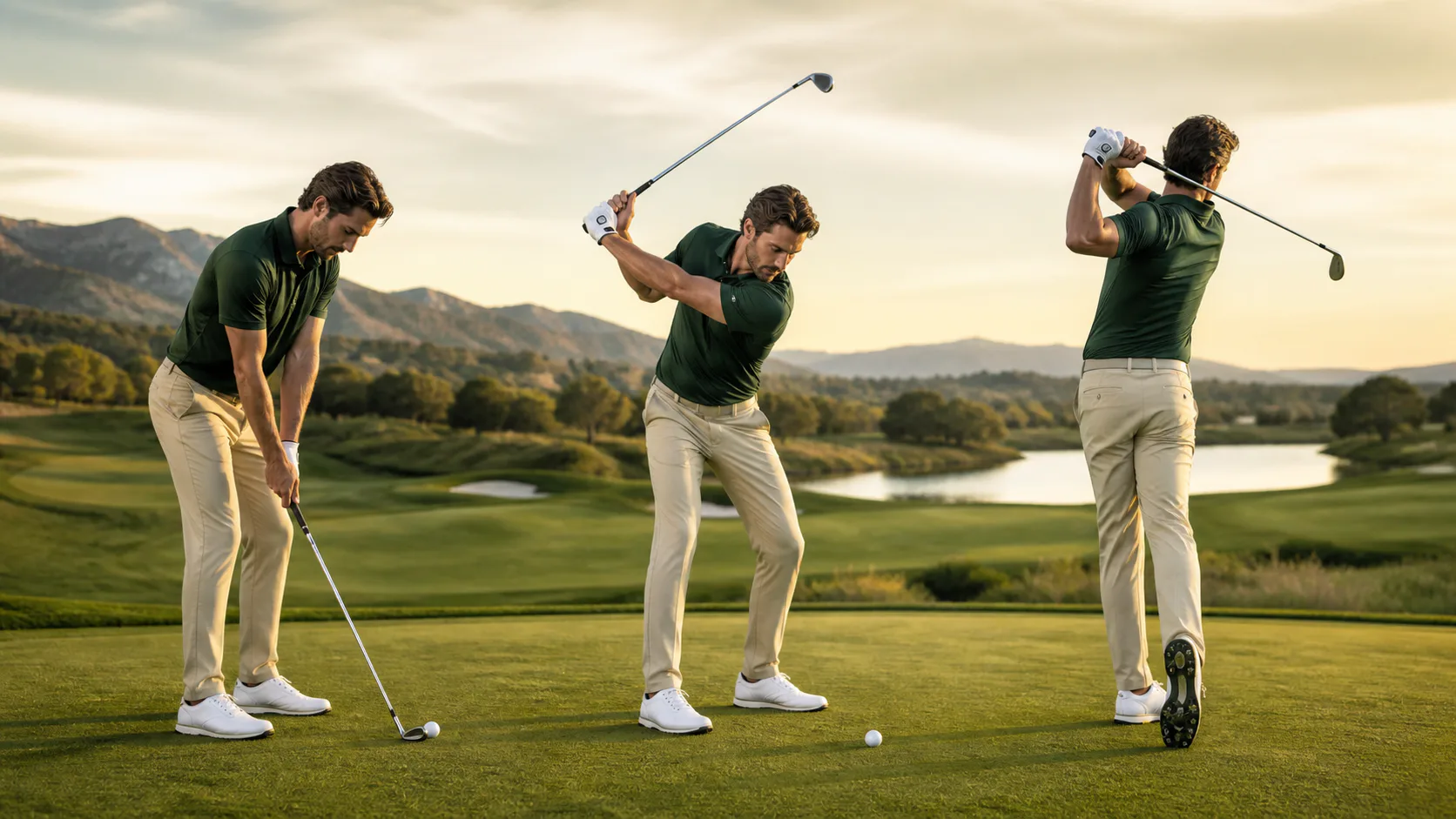 Posture, Setup, Finish lesson