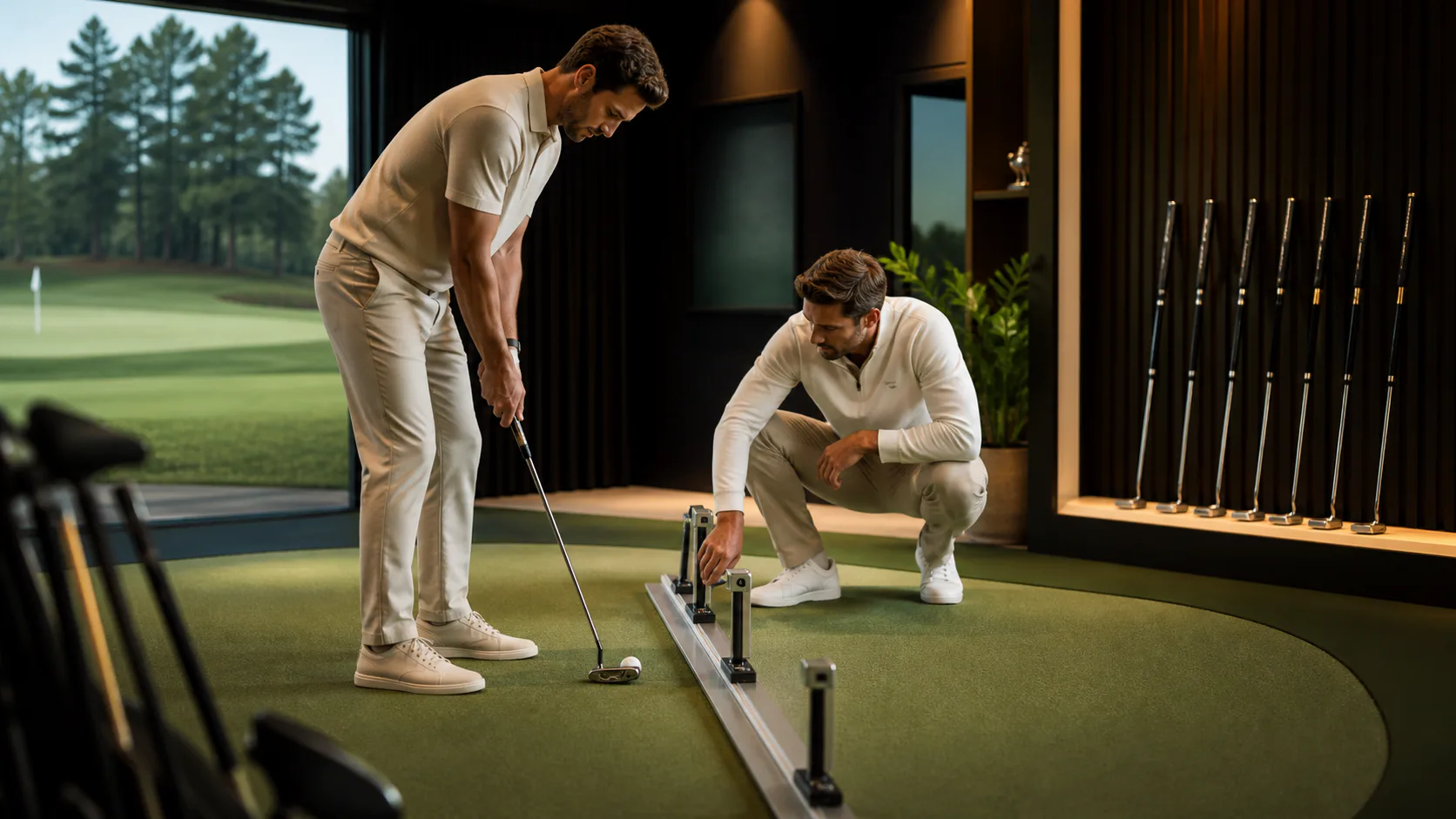Putter Fitting lesson