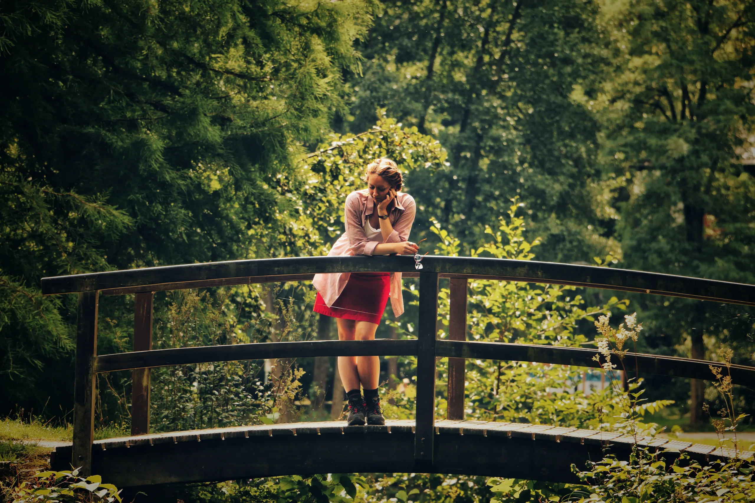 wild temples bridge in nature