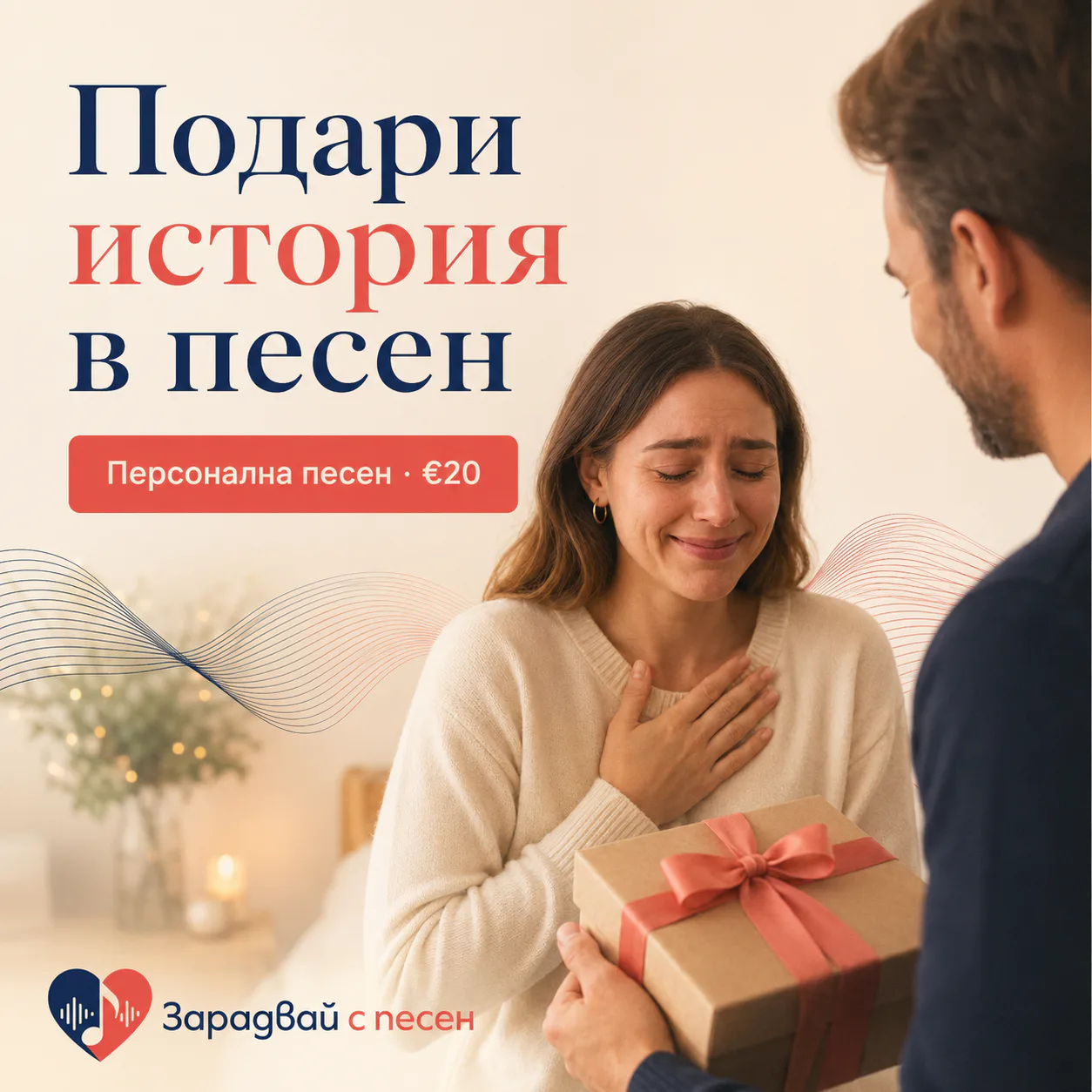 Емоционален подарък – персонална песен