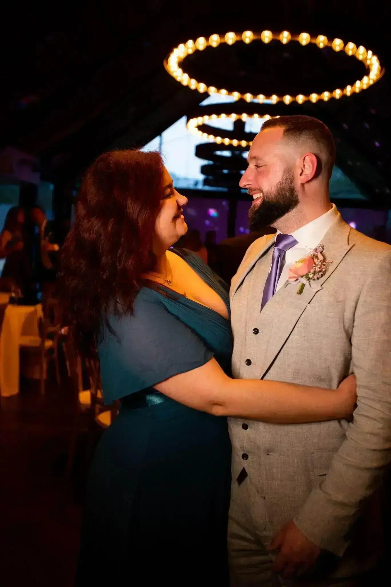 Teodora and William wedding moment