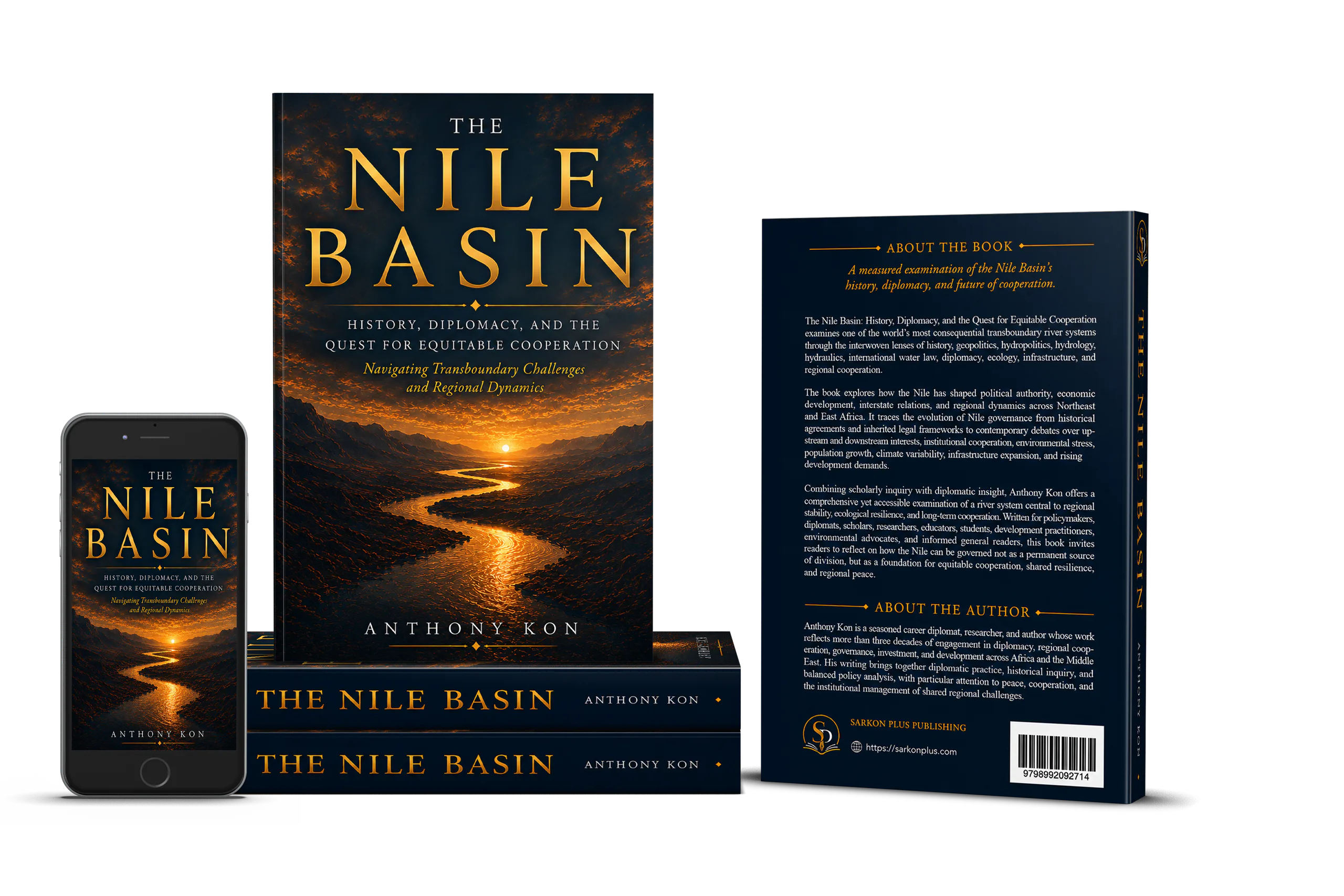 The Nile Basin — 3D book edition by Anthony Kon
