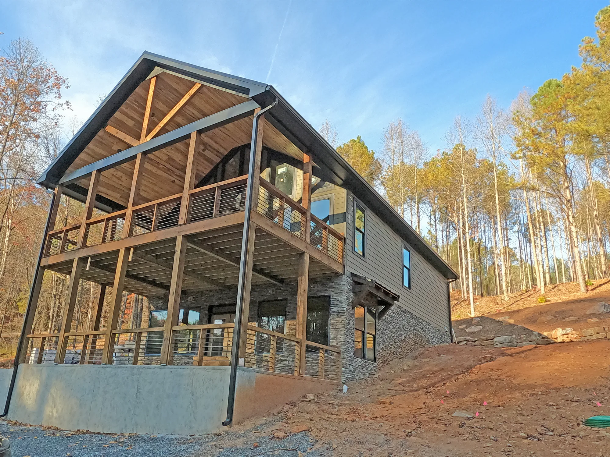 Mountain home in High River, Ellijay Georgia