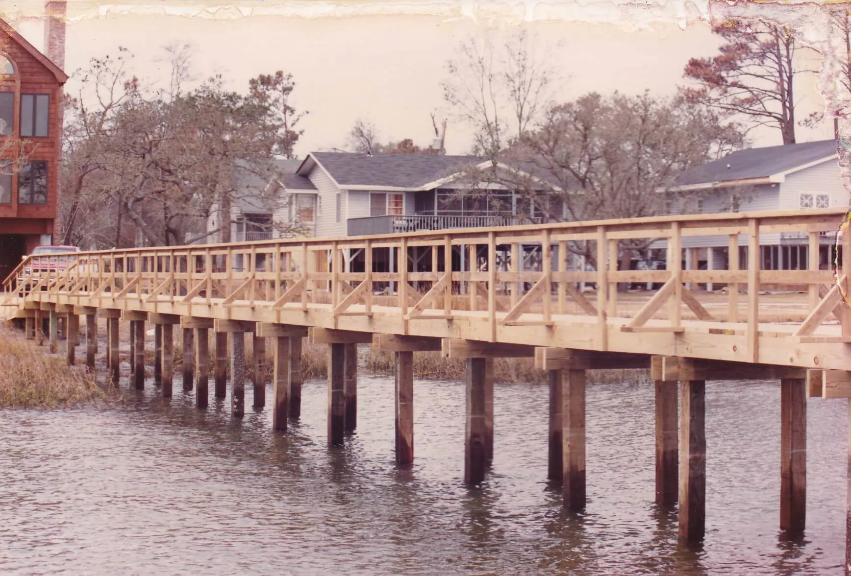 Bridge over water
