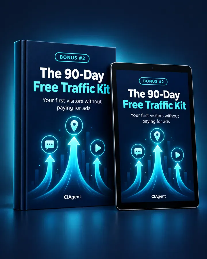 Bonus 2 cover: The 90-Day Free Traffic Kit