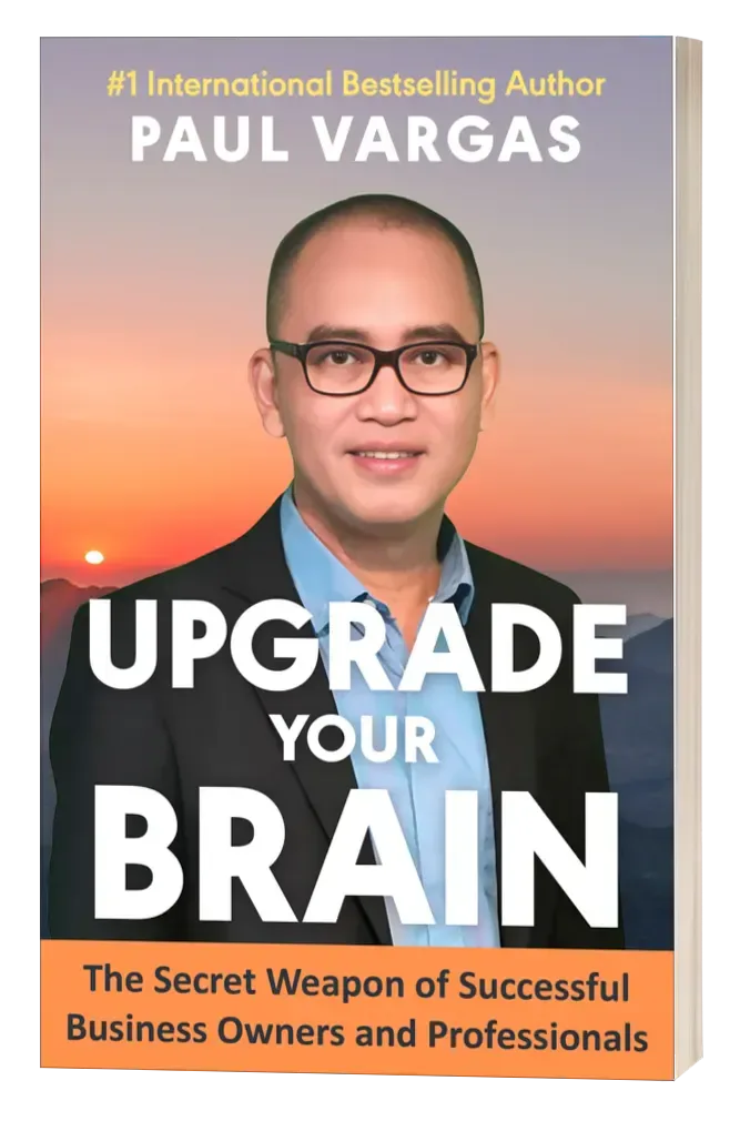Upgrade Your Brain — book cover by Paul Vargas