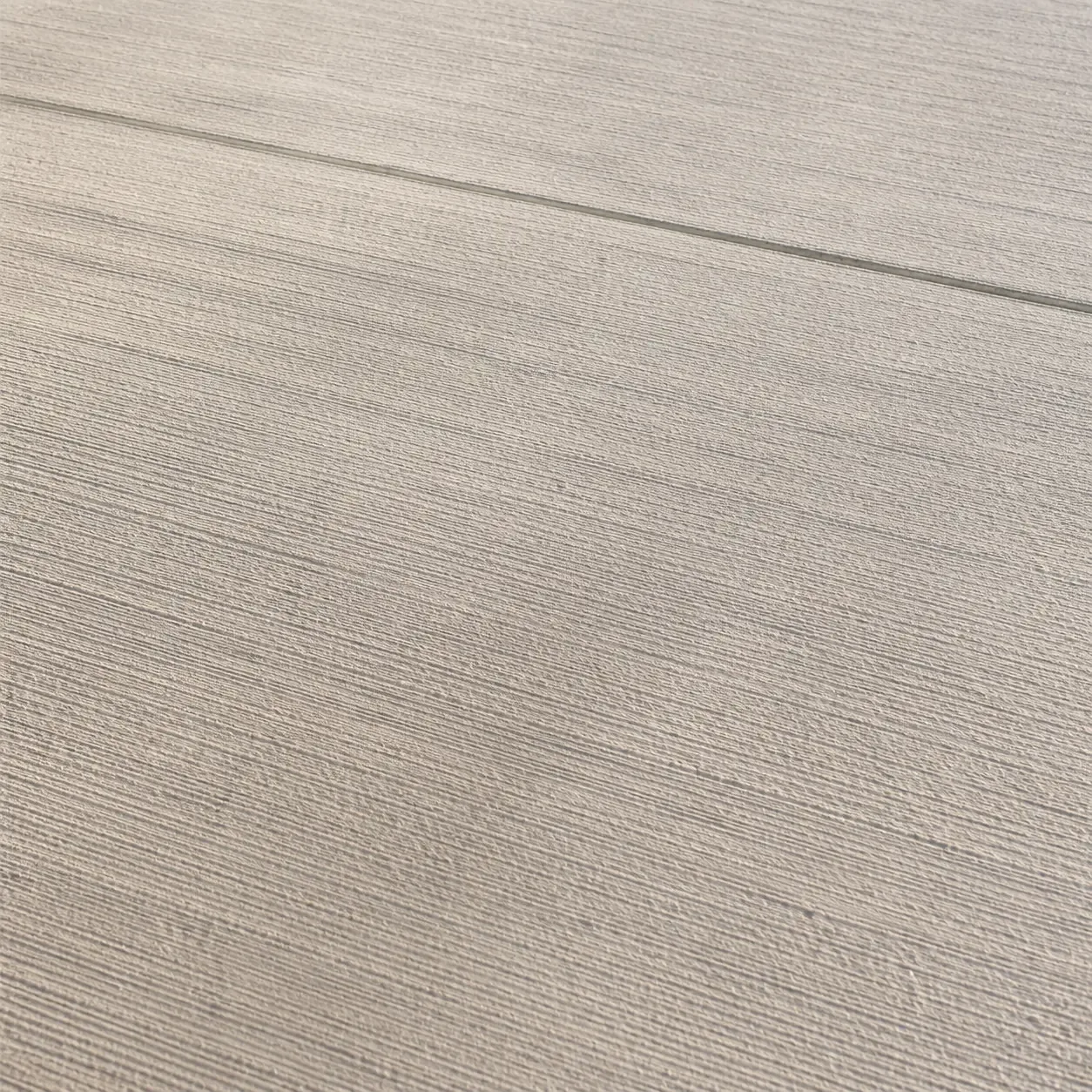 Broom finish surface example