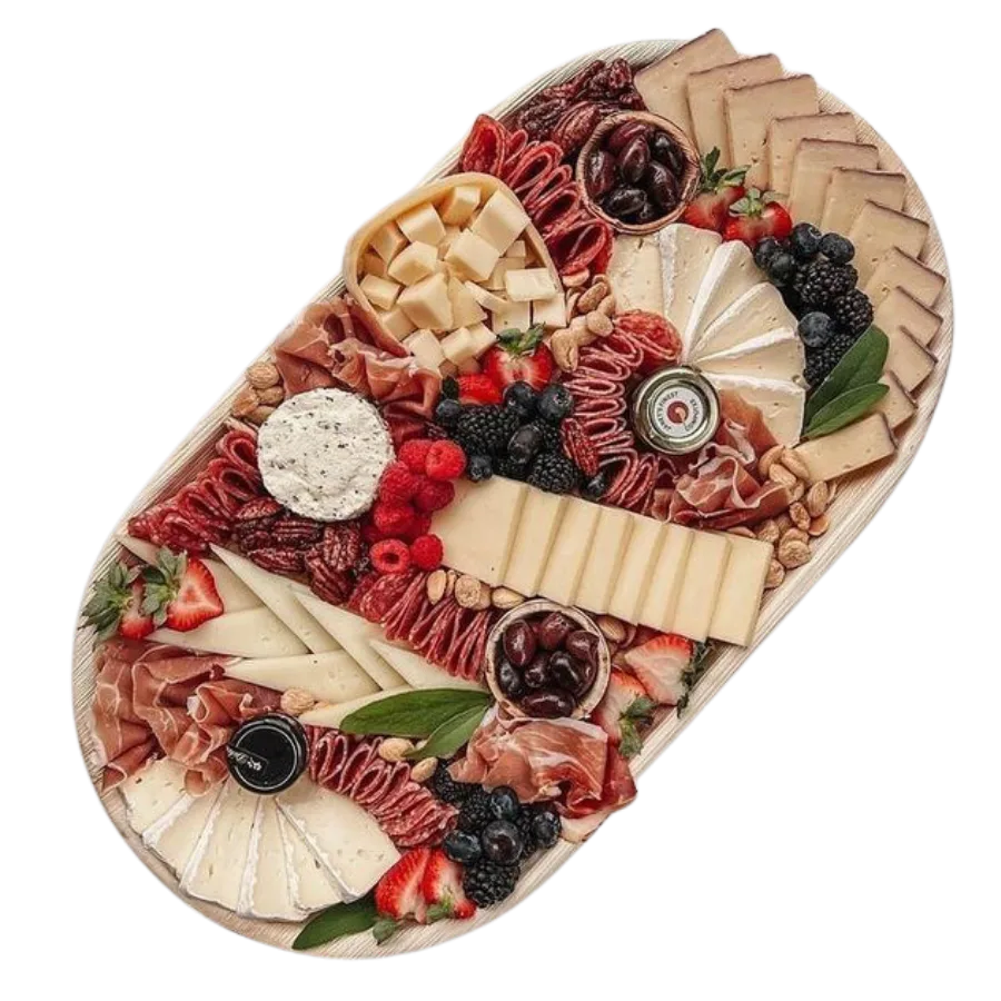 Large charcuterie board platter