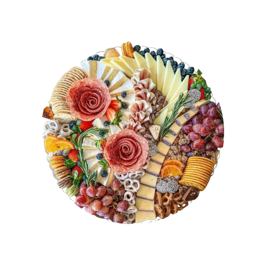Large charcuterie board platter