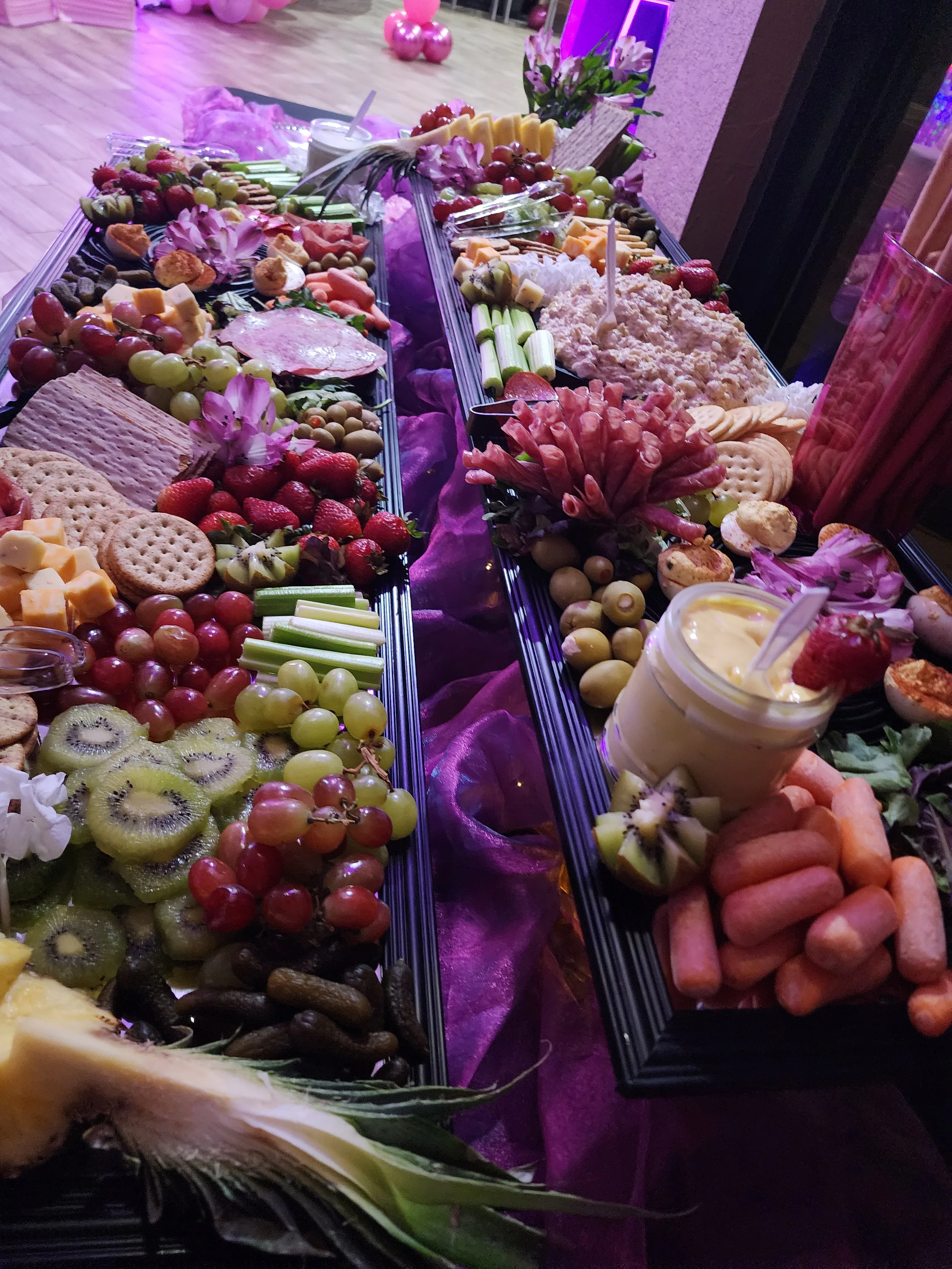 Large charcuterie board platter