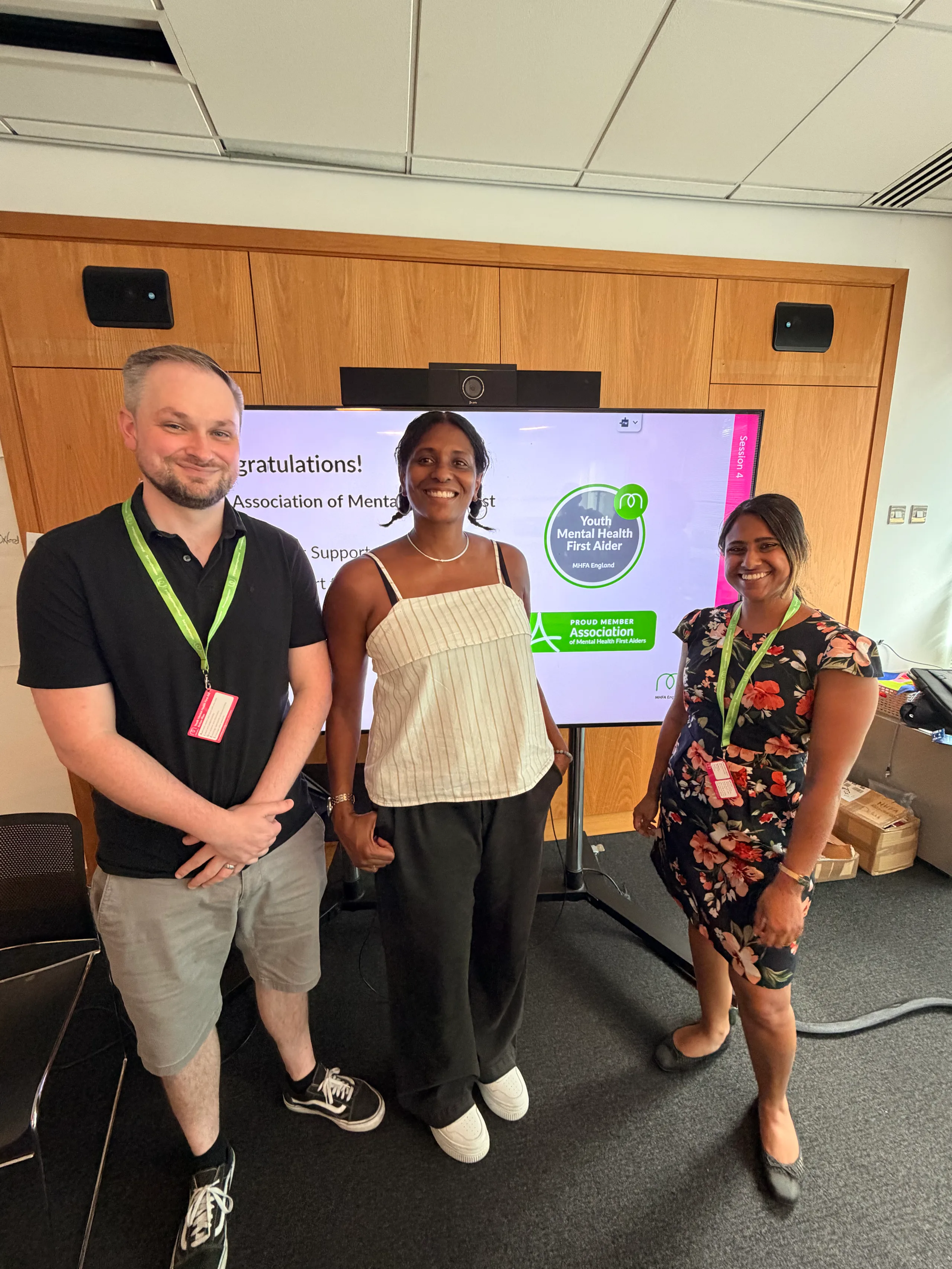 Teacher CPD training session