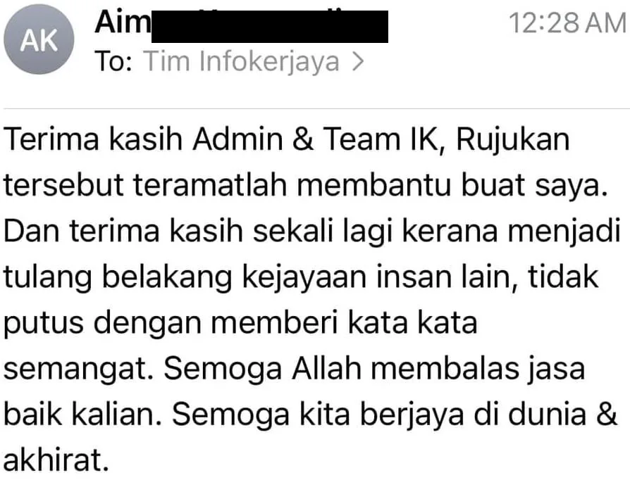 Testimonial snapshot 12